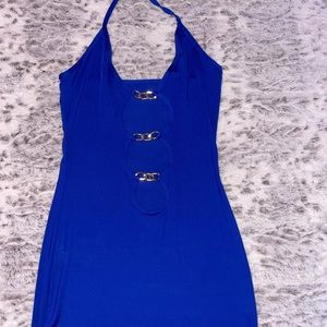 Chain Cut Out Bodycon Dress